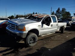 Ford f350 srw Super Duty salvage cars for sale: 1999 Ford F350 SRW Super Duty