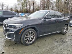 BMW salvage cars for sale: 2021 BMW X6 XDRIVE40I