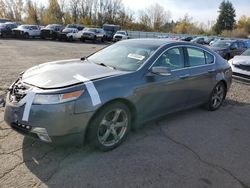 Salvage cars for sale from Copart Portland, OR: 2010 Acura TL