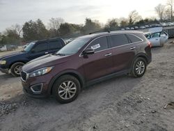 KIA Sorento salvage cars for sale: 2017 KIA Sorento LX