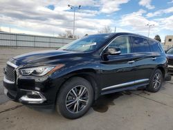 Infiniti qx60 salvage cars for sale: 2019 Infiniti QX60 Luxe