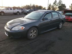 Chevrolet Impala salvage cars for sale: 2012 Chevrolet Impala LS