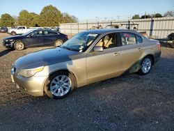 Salvage cars for sale from Copart Mocksville, NC: 2004 BMW 545 I