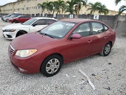 Hyundai Elantra salvage cars for sale: 2010 Hyundai Elantra Blue