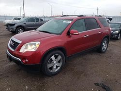 GMC salvage cars for sale: 2012 GMC Acadia SLT-1