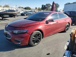 Chevrolet Malibu salvage cars for sale: 2018 Chevrolet Malibu LT