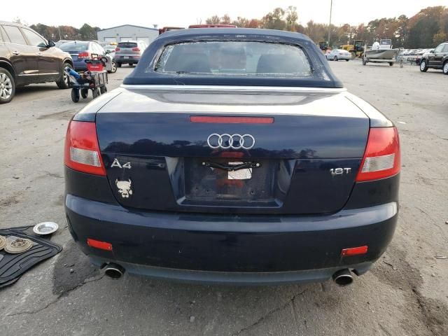 2006 Audi A4 1.8 Cabriolet