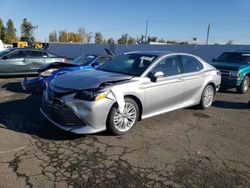 Toyota Camry salvage cars for sale: 2019 Toyota Camry Hybrid