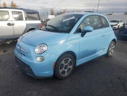 Fiat 500 salvage cars for sale: 2015 Fiat 500 Electric