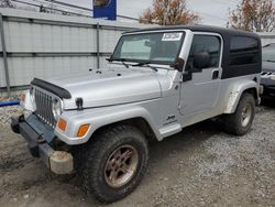 Jeep Wrangler salvage cars for sale: 2005 Jeep Wrangler / TJ Unlimited