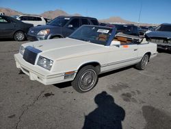 Chrysler salvage cars for sale: 1982 Chrysler Lebaron Medallion