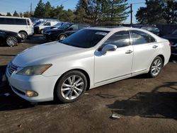 Lexus es 350 salvage cars for sale: 2010 Lexus ES 350