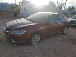 Chrysler salvage cars for sale: 2015 Chrysler 200 Limited