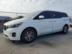 KIA Sedona lx salvage cars for sale: 2017 KIA Sedona LX