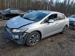 Honda salvage cars for sale: 2013 Honda Civic LX