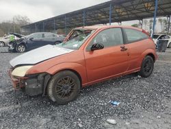 Ford Focus salvage cars for sale: 2005 Ford Focus ZX3