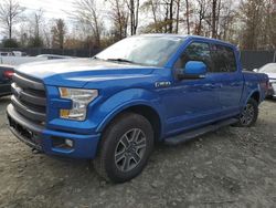 Ford f-150 salvage cars for sale: 2015 Ford F150 Supercrew