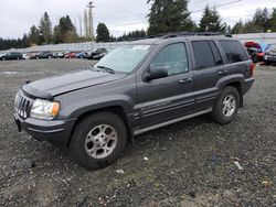 Jeep salvage cars for sale: 2003 Jeep Grand Cherokee Overland