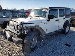 Jeep salvage cars for sale: 2015 Jeep Wrangler Unlimited Sport