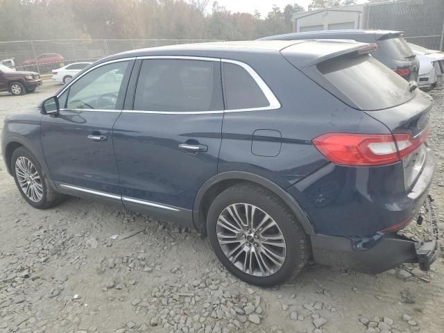 2018 Lincoln MKX Reserve