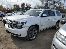 Chevrolet Suburban salvage cars for sale: 2019 Chevrolet Suburban K1500 Premier