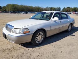 Lincoln salvage cars for sale: 2003 Lincoln Town Car Signature