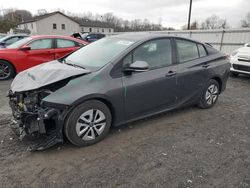 Salvage cars for sale from Copart York Haven, PA: 2017 Toyota Prius