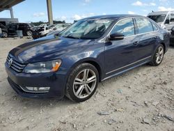 Volkswagen salvage cars for sale: 2015 Volkswagen Passat SE