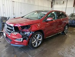 Ford Edge salvage cars for sale: 2017 Ford Edge Sport