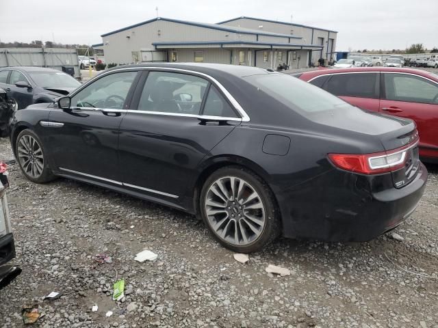 2017 Lincoln Continental Reserve