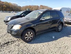 Mercedes-Benz m-Class salvage cars for sale: 2007 Mercedes-Benz ML 350