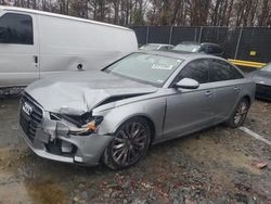 Vehiculos salvage en venta de Copart Waldorf, MD: 2012 Audi A6 Premium Plus