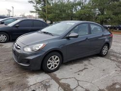 Hyundai Accent salvage cars for sale: 2012 Hyundai Accent GLS