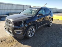 Jeep Compass salvage cars for sale: 2018 Jeep Compass Limited