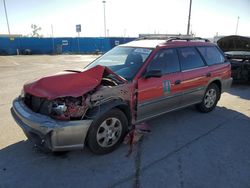 Subaru salvage cars for sale: 1999 Subaru Legacy Outback