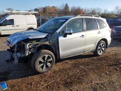 Subaru salvage cars for sale: 2018 Subaru Forester 2.5I Premium