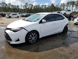 Toyota Corolla salvage cars for sale: 2017 Toyota Corolla L