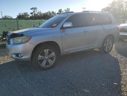 Toyota Highlander salvage cars for sale: 2008 Toyota Highlander Sport