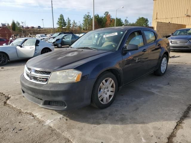 2012 Dodge Avenger SE