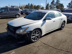 Nissan Maxima salvage cars for sale: 2011 Nissan Maxima S