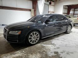 Audi salvage cars for sale: 2015 Audi A8 L Quattro