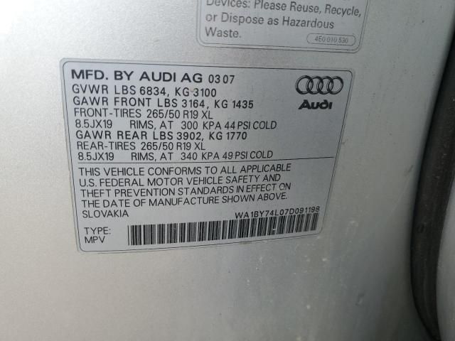 2007 Audi Q7 3.6 Quattro Premium