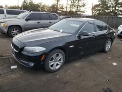 BMW 5 Series salvage cars for sale: 2013 BMW 528 XI