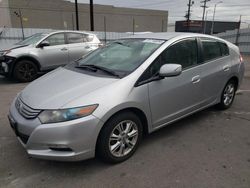 Honda Insight salvage cars for sale: 2010 Honda Insight EX