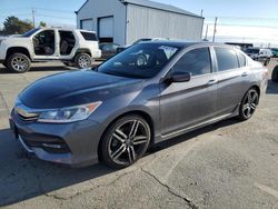 Honda Accord salvage cars for sale: 2017 Honda Accord Sport