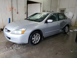 Honda Vehiculos salvage en venta: 2005 Honda Accord EX