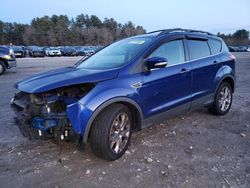 Salvage cars for sale from Copart Mendon, MA: 2013 Ford Escape SEL