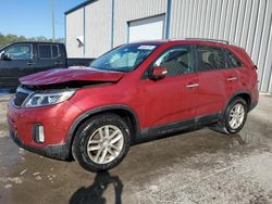 KIA Sorento salvage cars for sale: 2015 KIA Sorento LX