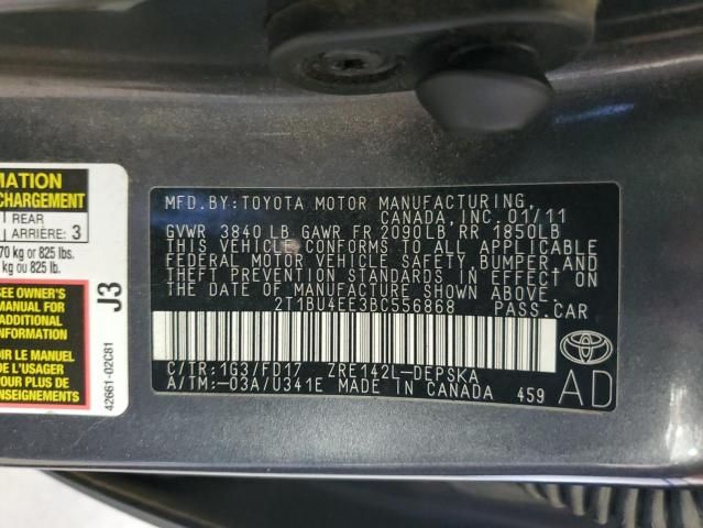 2011 Toyota Corolla Base