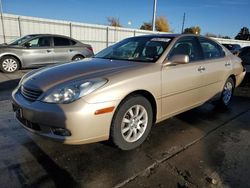 Lexus es330 salvage cars for sale: 2004 Lexus ES 330